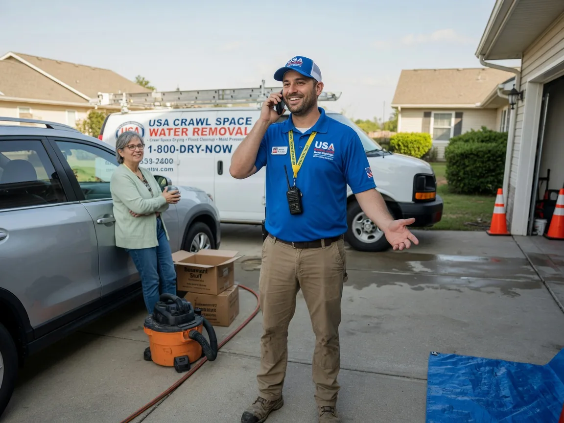 Crawl Space Water Removal Rochelle, IL FAQs